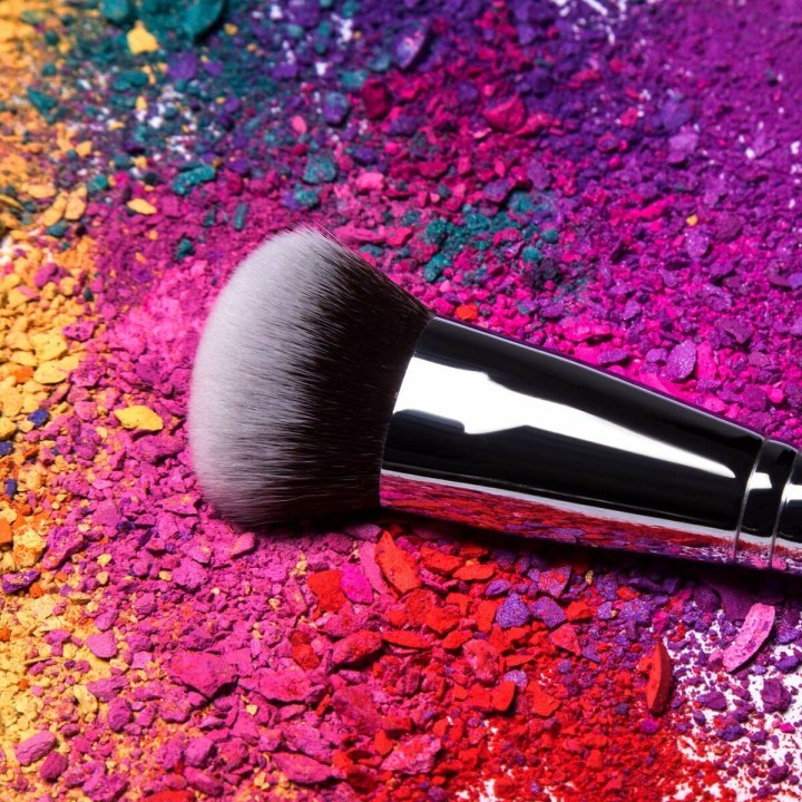 Make-up basebørste Ilū Kabuki Cirkulær 1 enheder