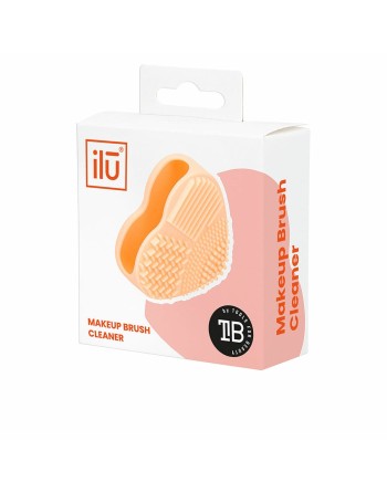 Nettoyeur pour pinceaux de maquillage Ilū Brush Cleaner Coeur Silicone (1 Unités)
