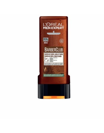 Gel de Ducha Hidratante L'Oreal Make Up Men Expert Barber Club Limpiador (400 ml)
