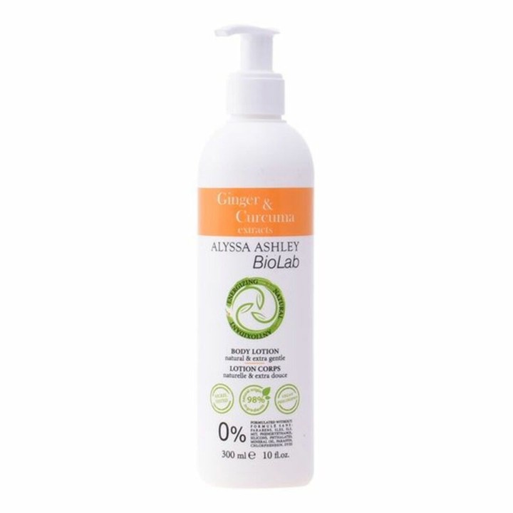 Bodylotion Alyssa Ashley Biolab Ginger & Curcuma 300 ml