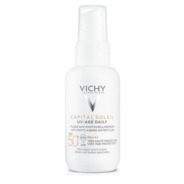Solbeskyttelsee - lotion Vichy Capital Soleil Anti-Age Spf 50 (40 ml)