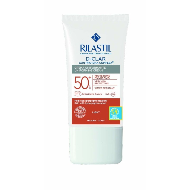 Protezione Solare Viso Rilastil Sun System Unificante Spf 50 Light (40 ml)