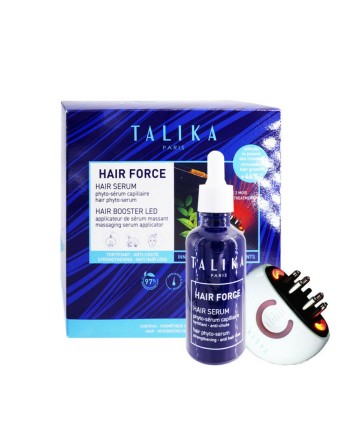 Assortiment pour cheveux Talika Hair Force Antichute 2 Pièces