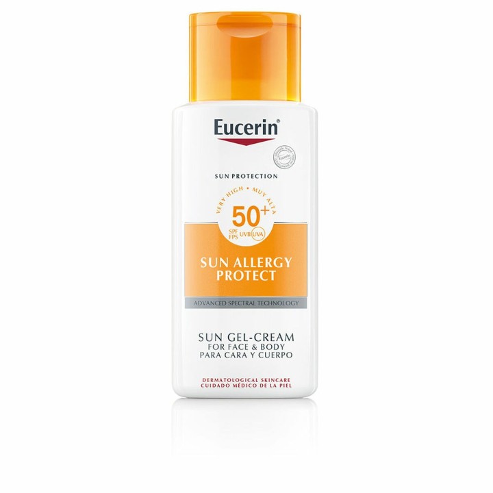 Solbeskyttelse - gel Eucerin Sun Allergy Protect Flødefarvet Allergisk hud 150 ml Spf 50