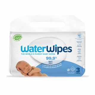 Sterile Rengøringsservietter (Pakke) WaterWipes (180 Enheder)