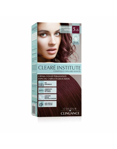 Dauerhafte Creme-Coloration Clearé Institute Colour Clinuance Nº 5.6-chocolate cereza