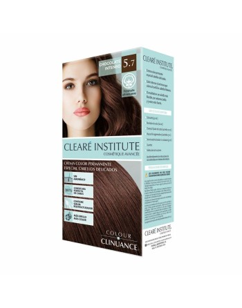 Dauerhafte Creme-Coloration Clearé Institute Colour Clinuance Nº 5.7-chocolate intenso
