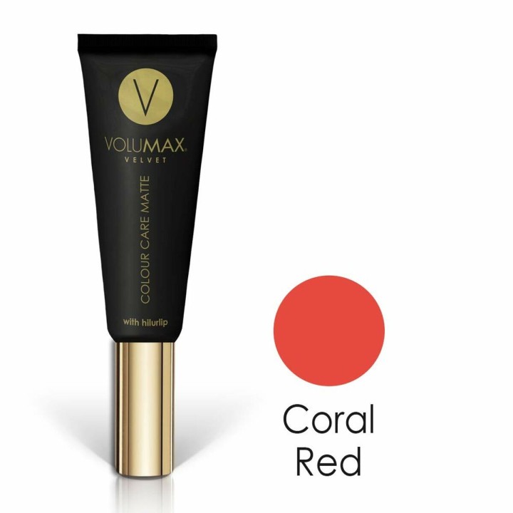 Læbepomade med farve Volumax Coral Red Fløjl Mat 7,5 ml