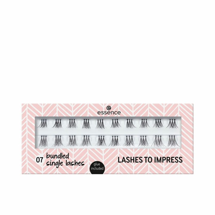 Sæt med falske øjenvipper Essence Lashes To Impress Nº 07 (20 enheder)