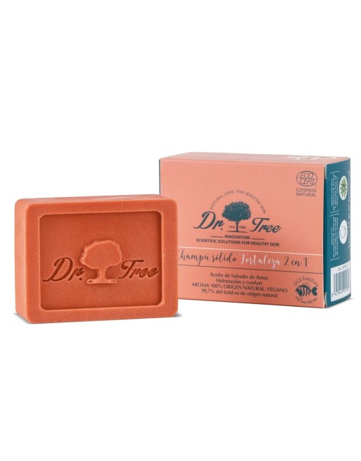 Champoing Solide Dr. Tree   Traitement capillaire fortifiant 75 g