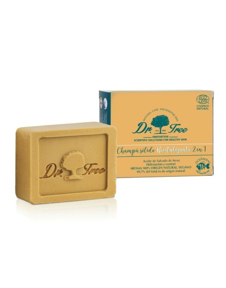 Champú Sólido Dr. Tree   Revitalizante 75 g