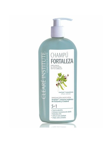 Shampooing antichute de cheveux Clearé Institute Fortaleza Anticaída 400 ml