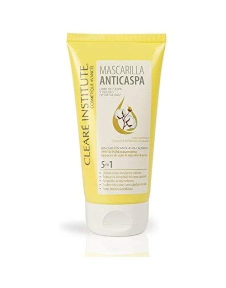 Masque pour cheveux Clearé Institute Anticaspa 5 en 1 Anti-pellicule 150 ml