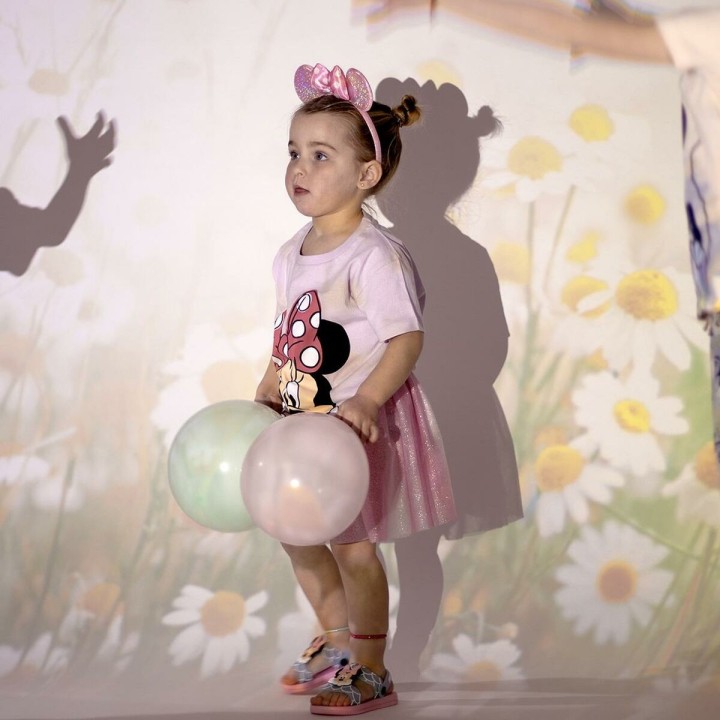 Ensemble d'accessoires Minnie Mouse Rose 2 Pièces