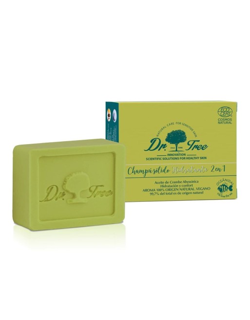 Shampoo Bar Dr. Tree   Fugtgivende 75 g