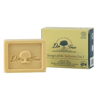 Shampoo Solido Dr. Tree 2 in 1 Nutrire 75 g