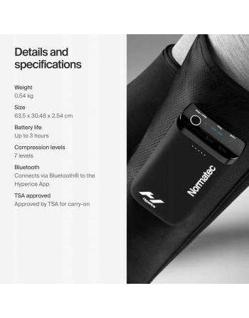 Massagevorrichtung Hyperice 68005-006-00 Schwarz Füße