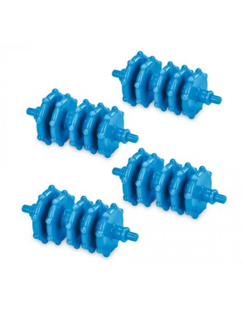 Massaggiatore per Piedi Mpm MMS-01 Azzurro Bianco 70 W