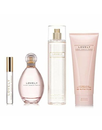 Women's Perfume Set Sarah Jessica Parker Lovely 4 Pieces