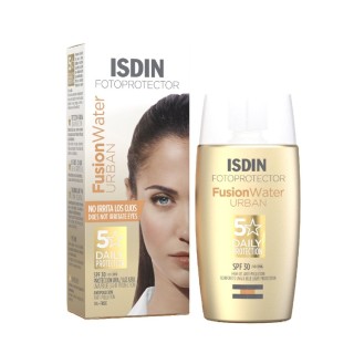 Solcreme til ansigtet Isdin Fusion Water Urban Spf 30 50 ml