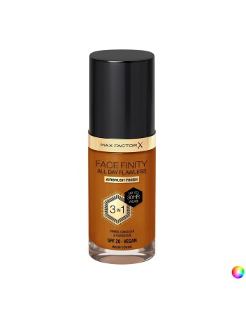 Base de maquillage liquide Max Factor Face Finity 3-en-1 30 ml