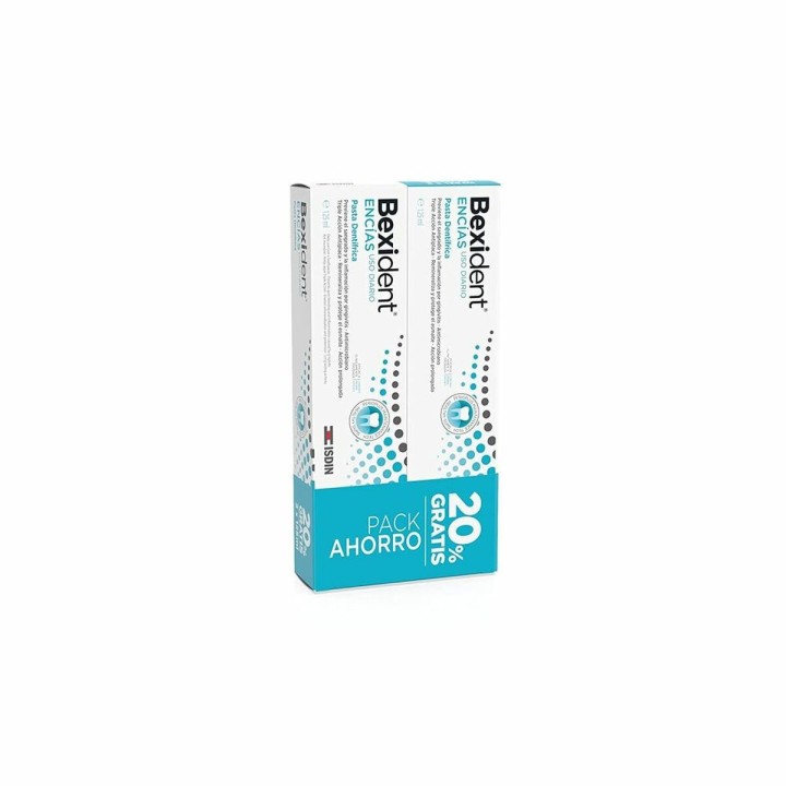 Pasta de Dientes Cuidado Encías Isdin Bexident Uso diario 2 x 125 ml