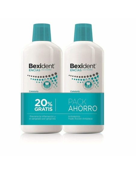 Bain de Bouche Isdin Bexident Encías 2 x 500 ml Gencives Saines Utilisation Quotidienne