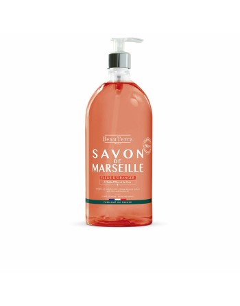 Savon liquide Beauterra Marseille Universel Fleur d'oranger Mains 1 L