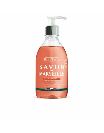 Savon liquide Beauterra Marseille Universel Fleur d'oranger Mains 300 ml