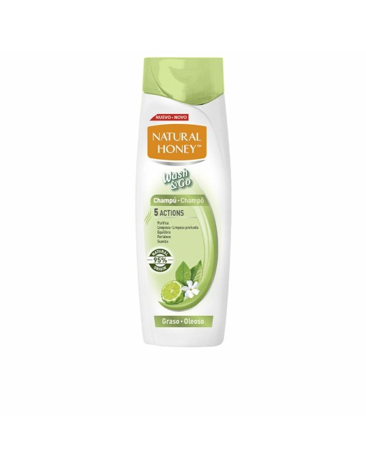 Champú Natural Honey Wash Go 400 ml