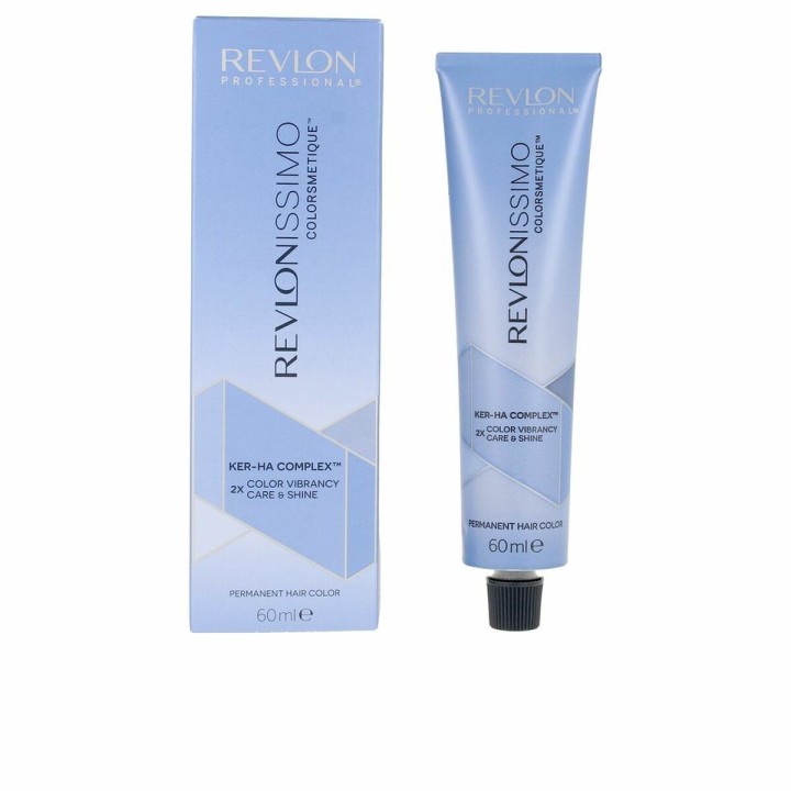 Dauerfärbung Revlon Revlonissimo Colorsmetique High Coverage Nº 8.12 Blond 60 ml