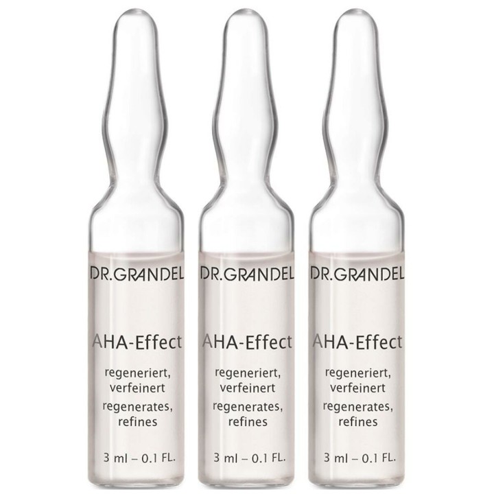 Ampuller Dr. Grandel AHA-Effect Anti-Age 3 enheder 3 ml