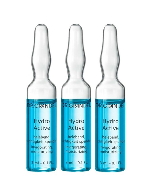 Ampoules Dr. Grandel Hydro Active 3 ml 3 Unités Hydratation profonde