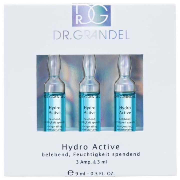 Ampoules Dr. Grandel Hydro Active 3 ml 3 Units Deep moisturising
