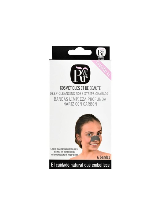 Bandes de Nettoyage Pores Rose & Rose Charbon 6 Unités