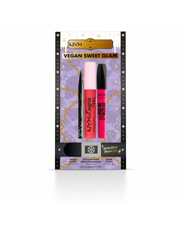 Set de Maquillaje NYX Vegan Sweet Glam Edición limitada 3 Piezas
