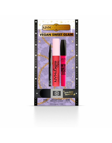 Set de Maquillage NYX Vegan Sweet Glam Édition limitée 3 Pièces