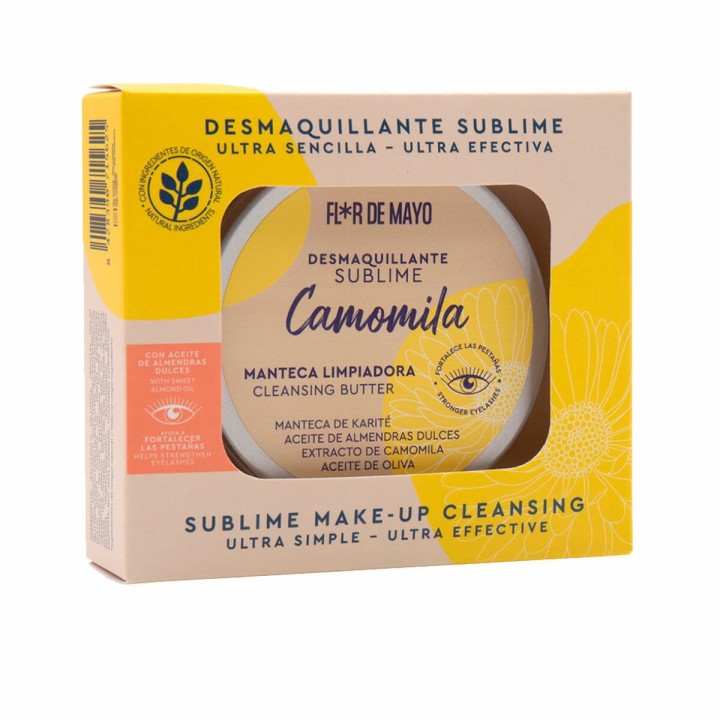 Ansigt makeupfjerner Flor de Mayo Sublime Camomila 80 g Renser Kamille