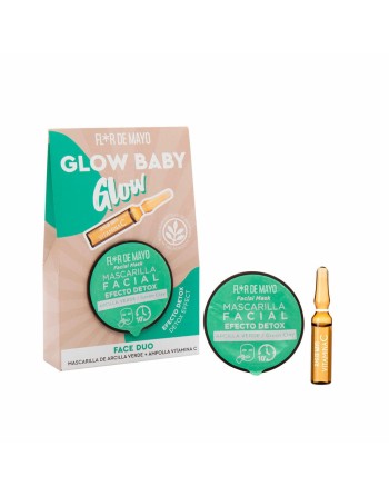 Kosmetik sæt til kvinder Flor de Mayo Glow Baby Glow 2 Dele