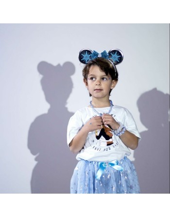 Hårbøjle Disney Princess Diadema Disney Sølvfarvet Ører Frozen