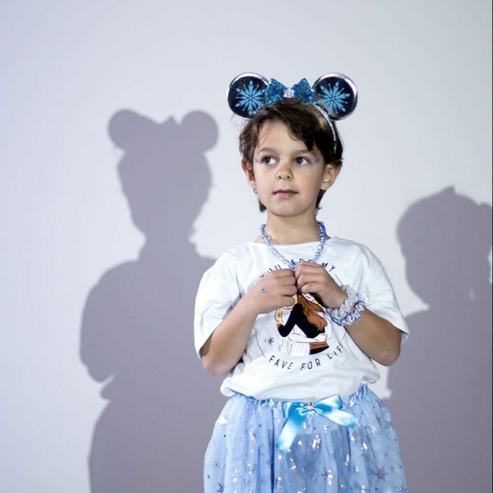Hårbøjle Disney Princess Diadema Disney Sølvfarvet Ører Frozen