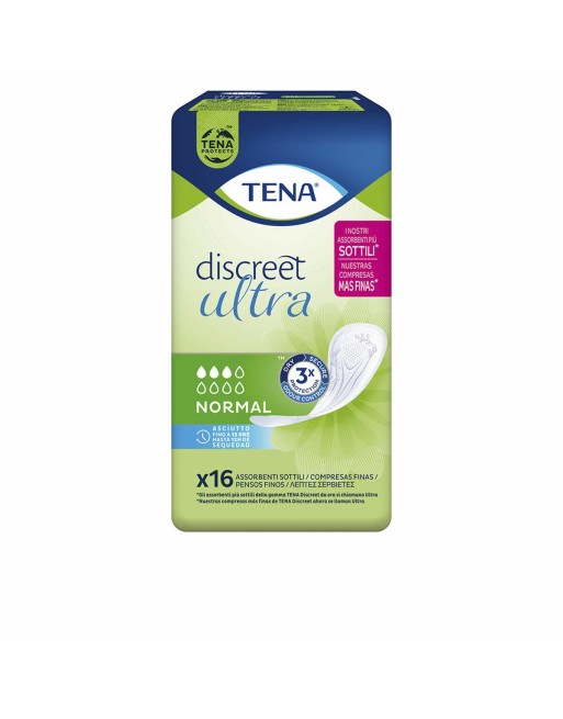 Incontinence Sanitary Pad Tena Discreet Ultra 16 Units
