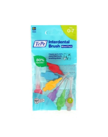 Cepillos interdentales Tepe Multicolor (8 Piezas)
