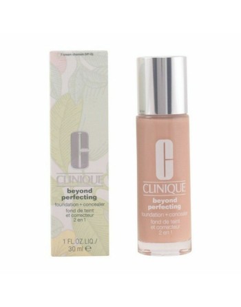 Base de Maquillaje Fluida Clinique Beyond Perfecting Corrector Facial Nº 21 Cream caramel 30 ml