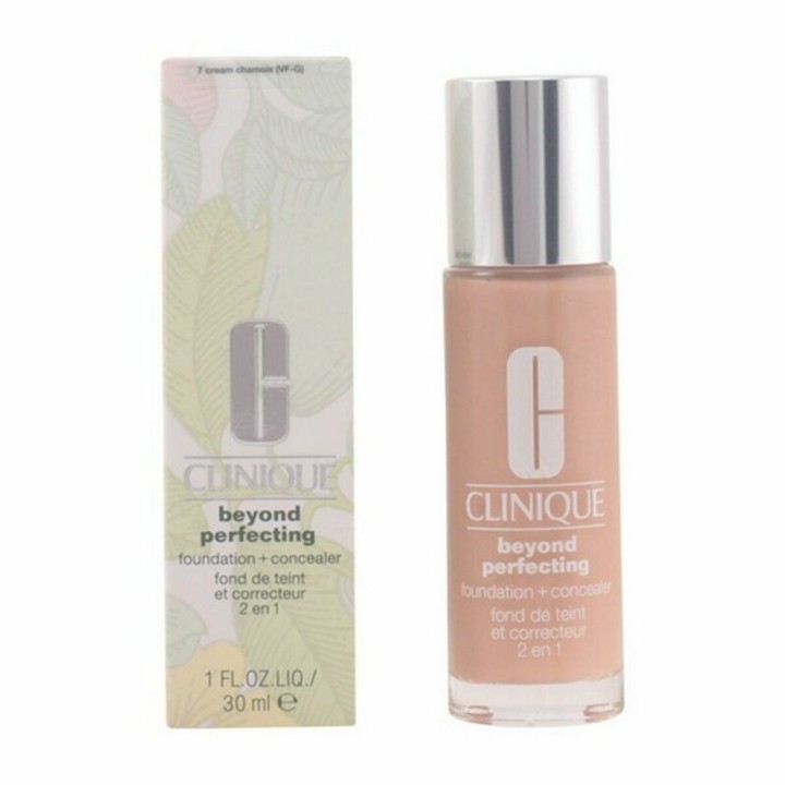 Flydende makeup foundation Clinique Beyond Perfecting Dækcreme til Ansigtet Nº 21 Cream caramel 30 ml