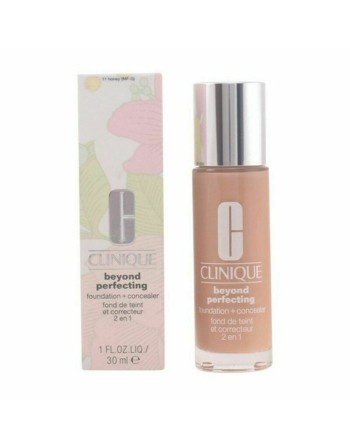 Base de Maquillaje Fluida Clinique Beyond Perfecting Corrector Facial Nº 21 Cream caramel 30 ml