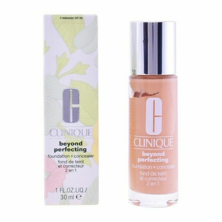 Flydende makeup foundation Clinique Beyond Perfecting Dækcreme til Ansigtet Nº 21 Cream caramel 30 ml
