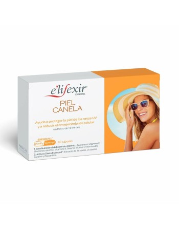 Kapseln Elifexir Piel Canela Sonnenschutz (40 Stück)