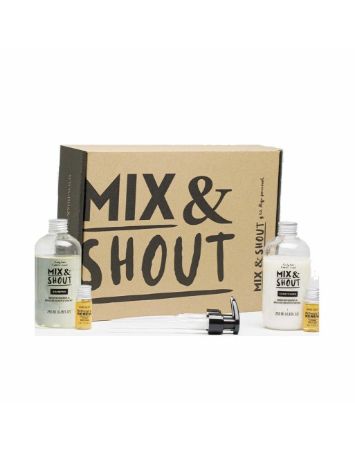 Shampoo Mix & Shout Rutina Rizado Reparador Lote 4 Dele Krøllet hår