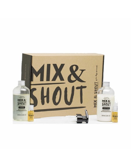 Shampooing Mix & Shout Rutina Rizado Reparador Lote 4 Pièces Cheveux bouclés